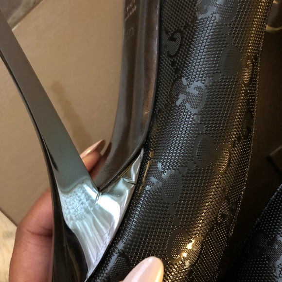 Pre Worn Stunning Gucci GG Imprime Pumps - Picture 5 of 8